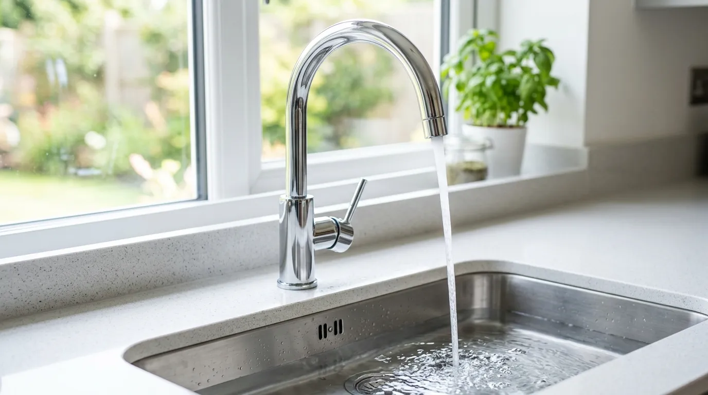 Local Plumbing Master Pros same day plumber fixing a faucet in Gering, NE